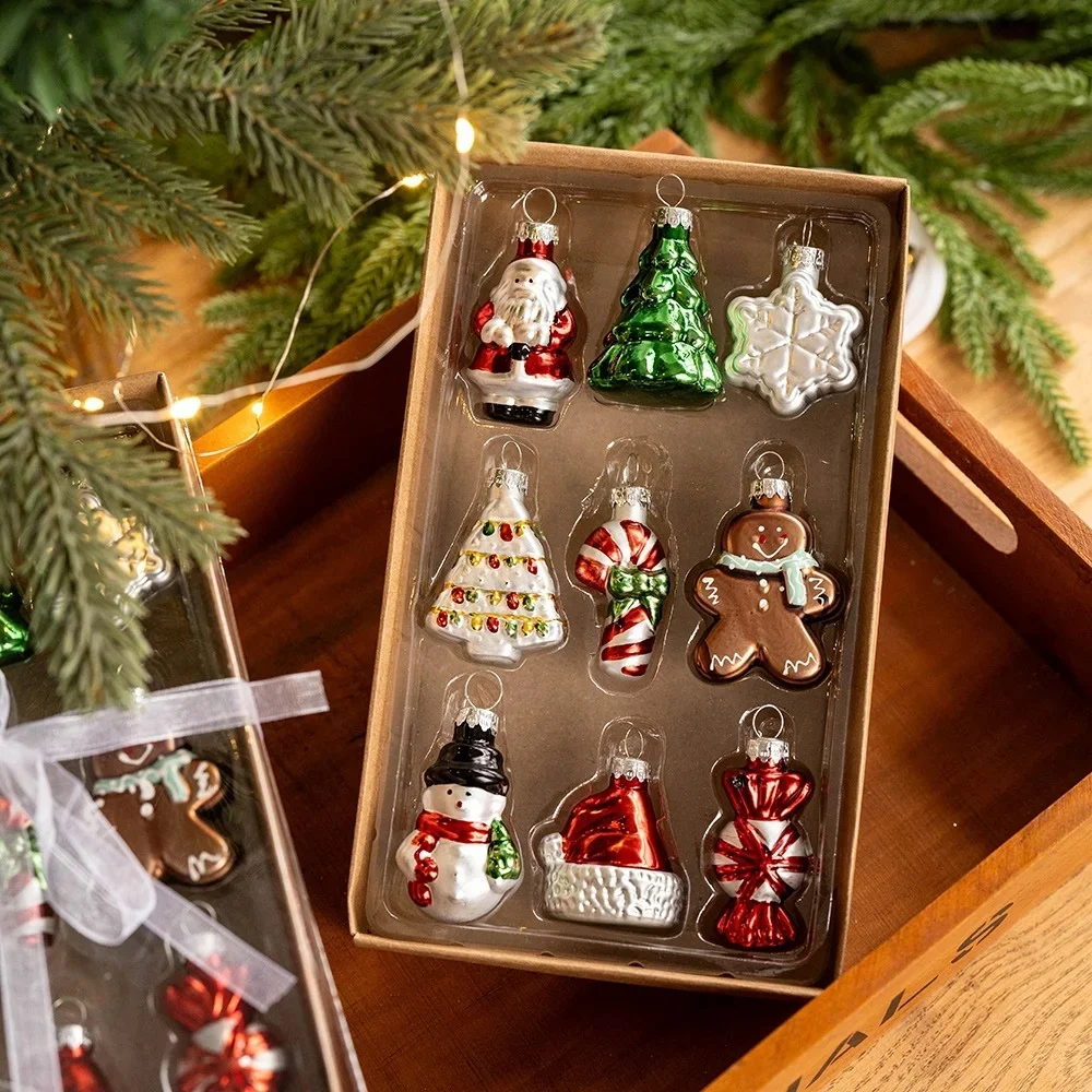 Santa’s Christmas Charm Ornament Set