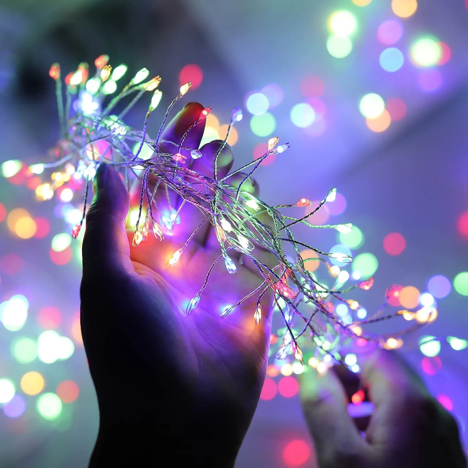 LED Firecracker String Lights Remote Control - Image 4