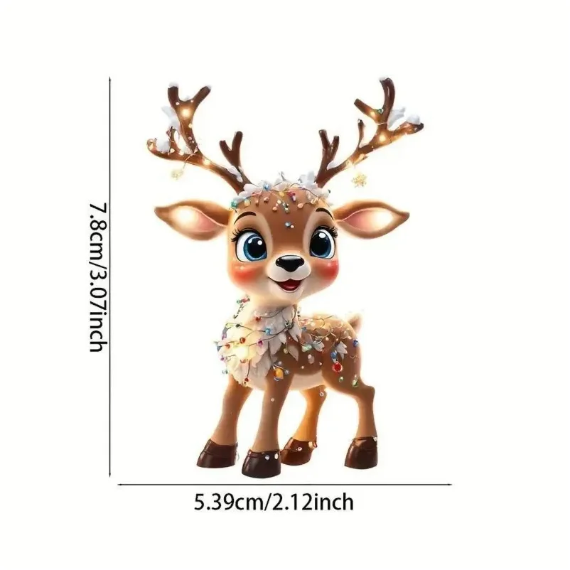 Xmas Tree Elk Ornament - Image 4