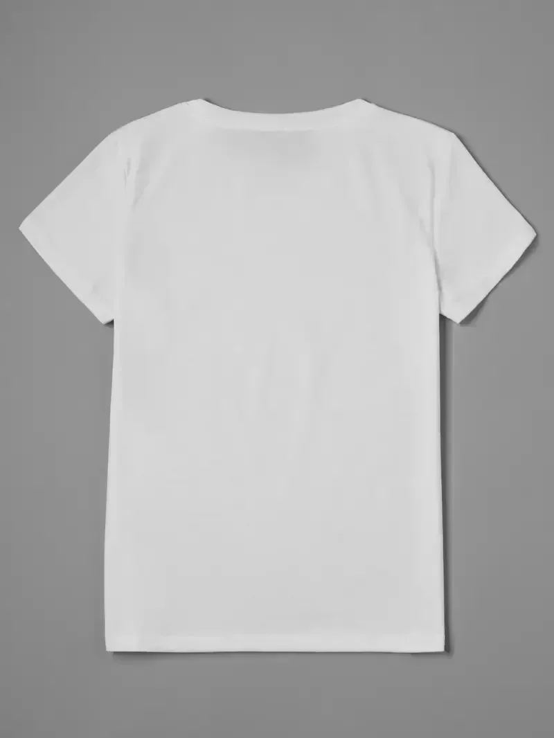 Pattern Women's Top T-Shirt Halloween Season Retro - Image 2