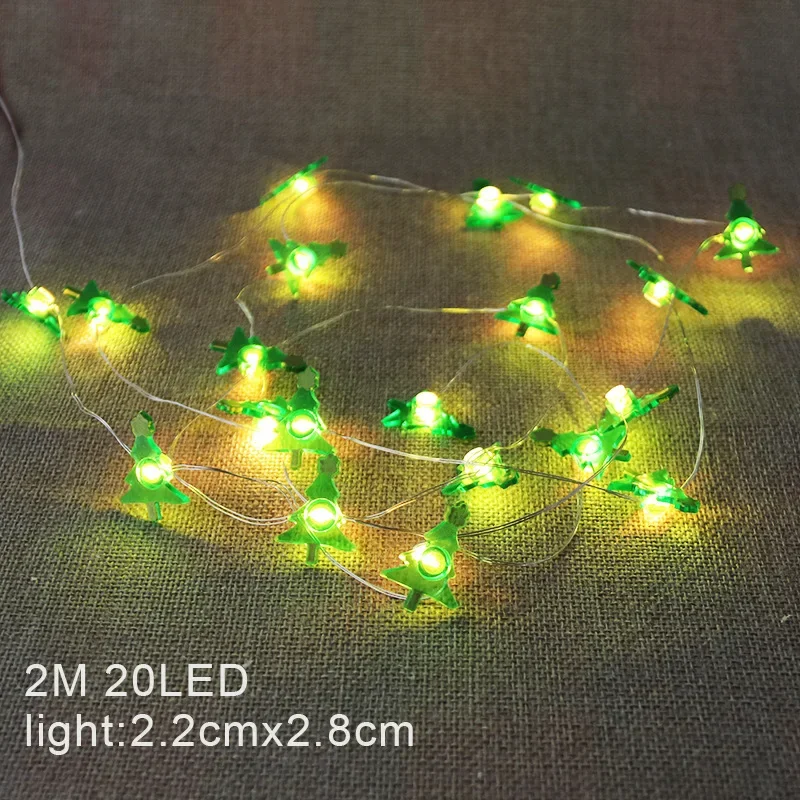 Lights String Santa Claus Snowflake Battery - Image 6