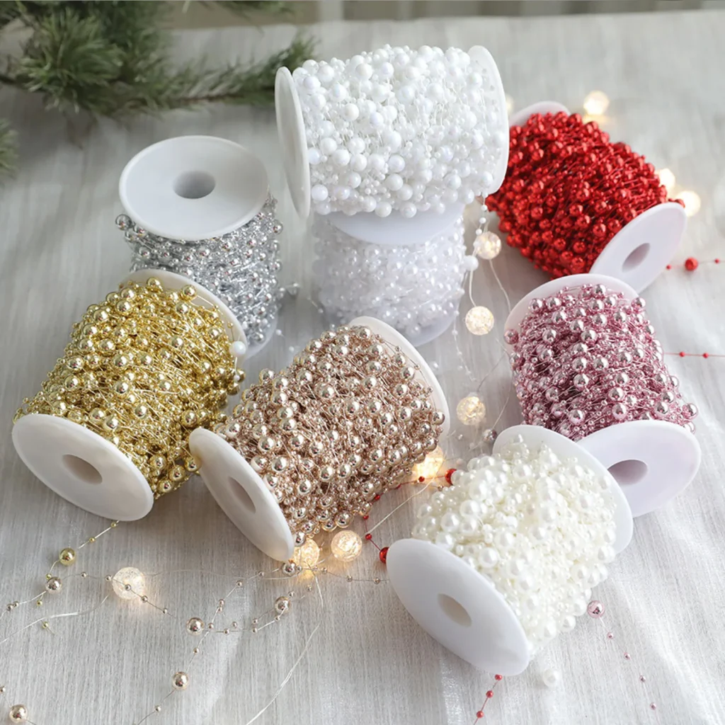 Elegant Christmas Bead String