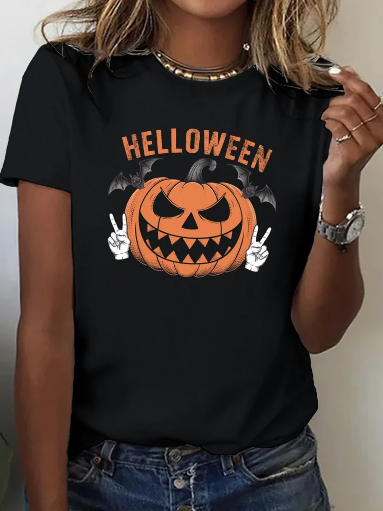 Halloween Glow Pumpkin T-Shirt