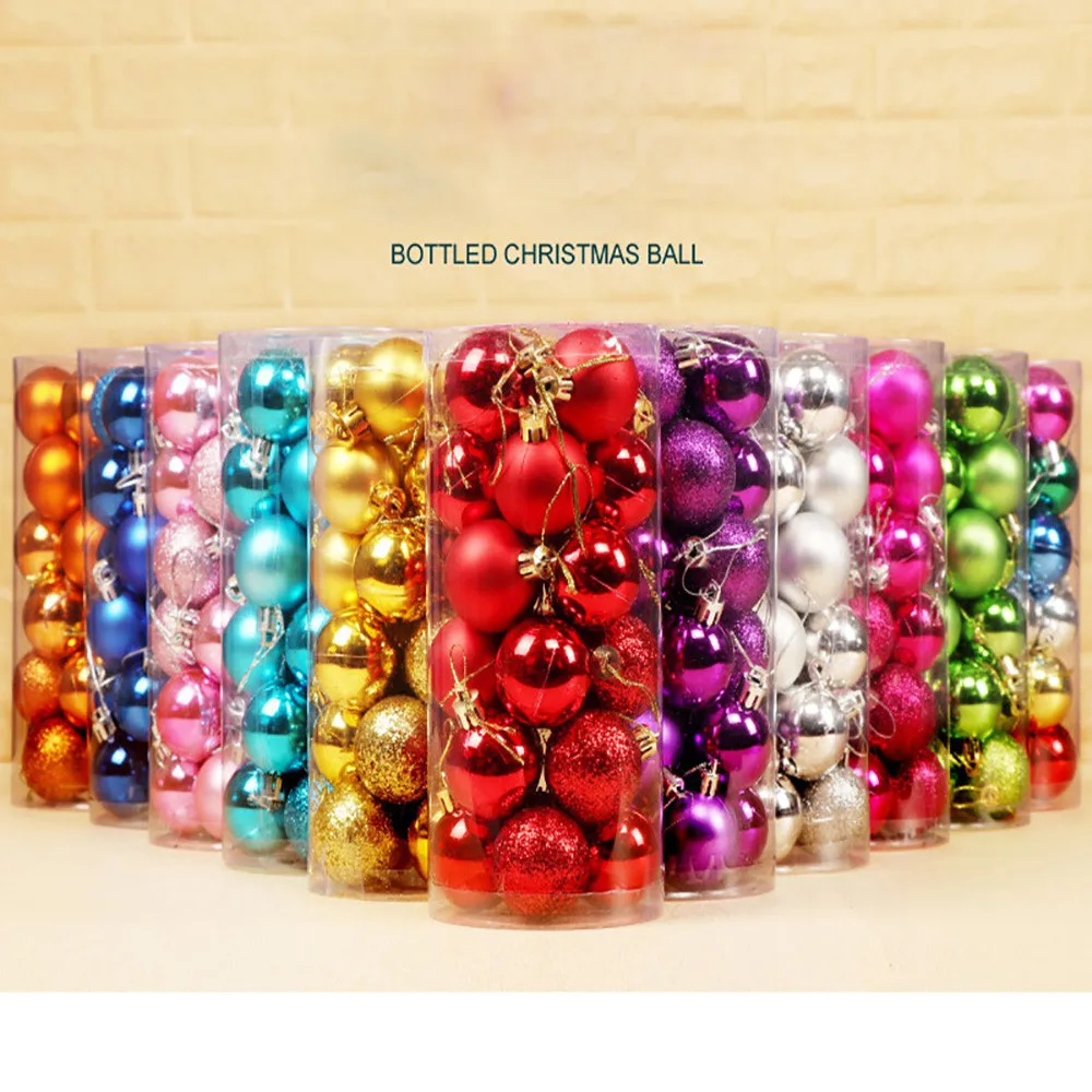 Festive Glow Christmas Bauble Set