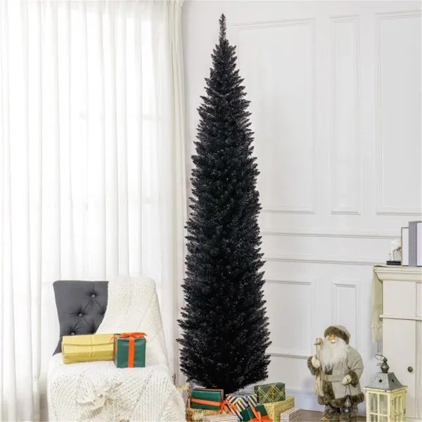 Christmas Trees Shadow Slim Spruce