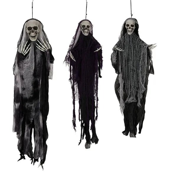 Hanging Halloween Skeleton Ghosts Decorations