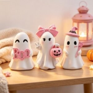 Ghost Pumpkin Resin